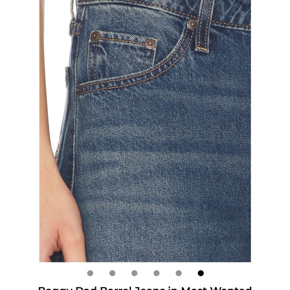 Levi's Baggy Dad Barrel Jeans - Picture 6 of 8